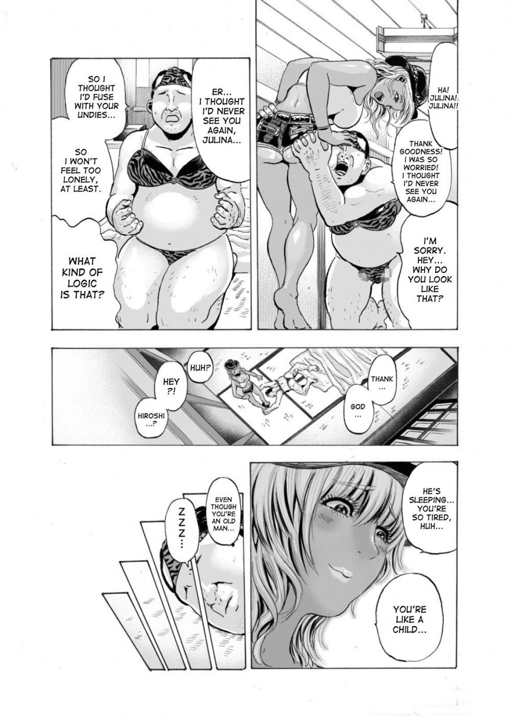 Hentai Manga Comic-Niizuma Hiyake Gyaru ni Tanetsuke Nama Natsu Sex-Read-11